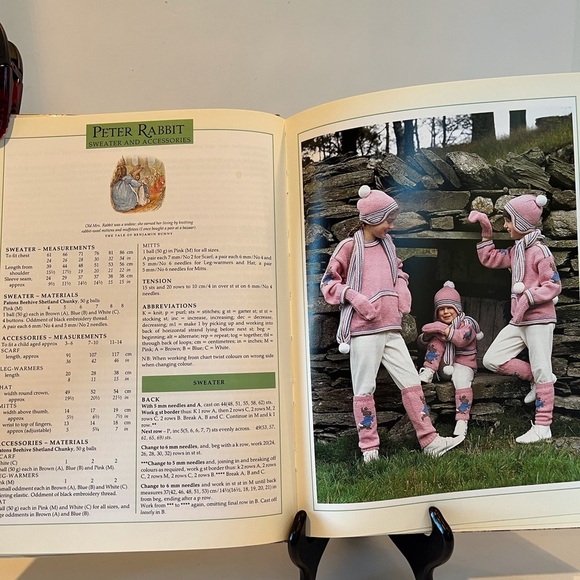 The Beatrix Potter Knitting Book by Pat Menchini - Picture 4 of 16